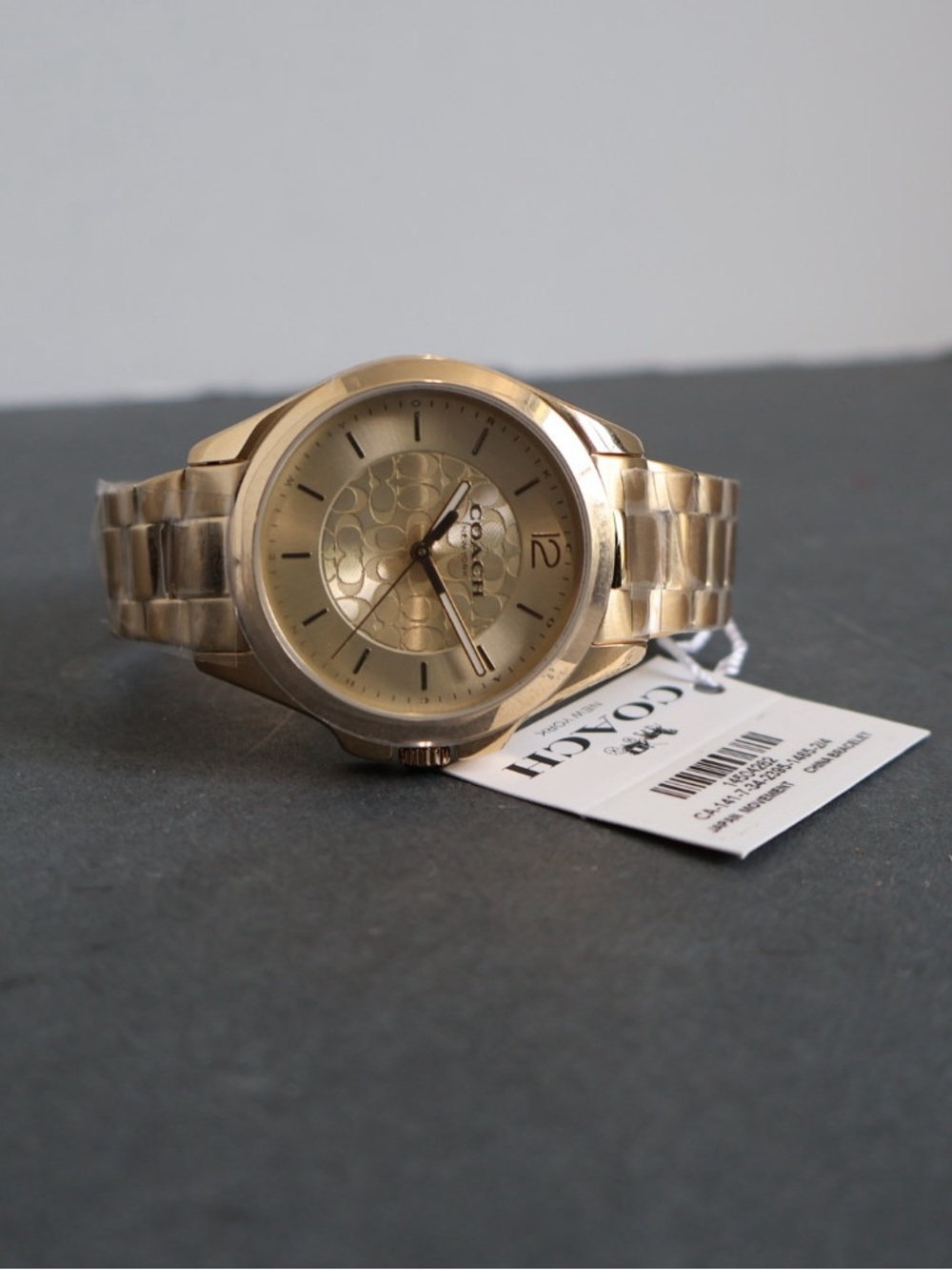 Coach Gold-tone Stainless Steel Libby Watch New With Tags - Picture 7 of 7